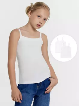 Майка для девочек мультипак (2 шт.)