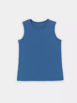 Майка для мальчиков синяя