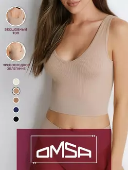 Майка "Топ" женская БOmD_S Wafle 1242-01SS