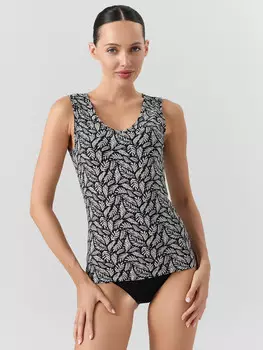 Майка женская бельевая с принтом