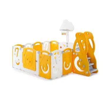 Манеж SUPREME Music 160x160 Yellow