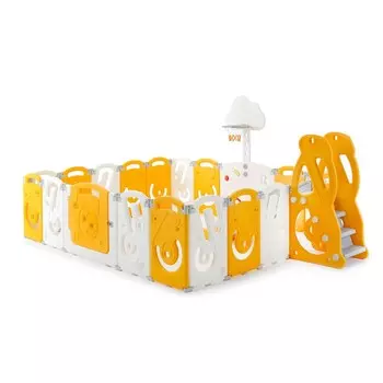 Манеж SUPREME Music 200x240 Yellow