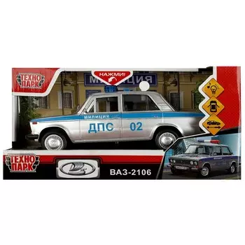 Машина инерционная Технопарк LADA2106-22PLPOL-SR