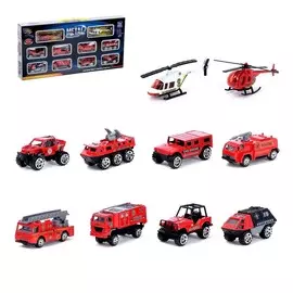 Набор металлических машинок