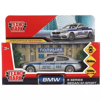Машина металлическая BMW машинки, Технопарк 5ER-12POL-SR