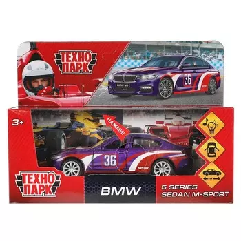 Машина металлическая BMW машинки, Технопарк 5ER-12SLSRT-PRL