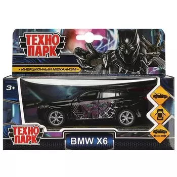 Машина металлическая BMW, Технопарк X6-12-BP-BK