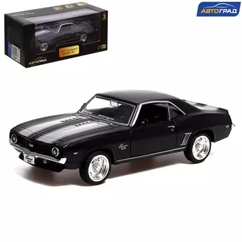 Машина металлическая chevrolet camaro ss, 1:32, открываются двери, инерция, цвет матовый