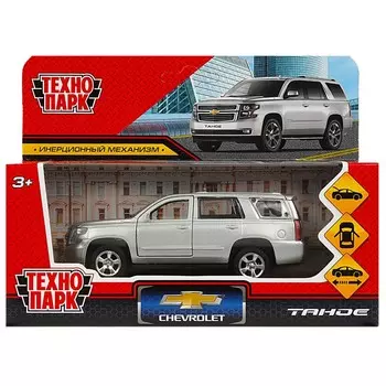 Машина металлическая CHEVROLET, Технопарк TAHOE-12-SR