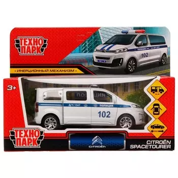 Машина металлическая CITROEN, Технопарк SPATOU-12POL-WH