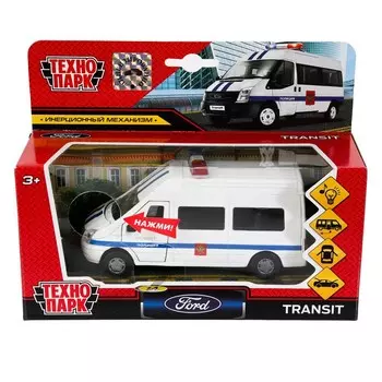 Машина металлическая FORD, Технопарк SB-13-02-2