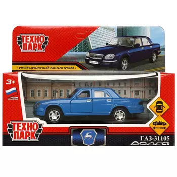 Машина металлическая ГАЗ, Технопарк 3110-12-BU