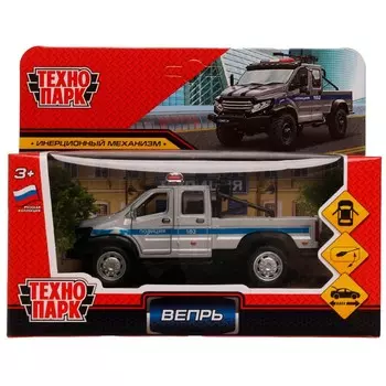 Машина металлическая ГАЗ, Технопарк VEPRNEXT-12GUN-POLGY