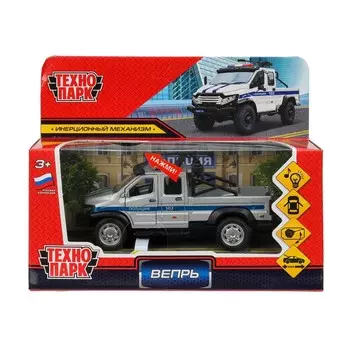 Машина металлическая ГАЗ, Технопарк VEPRNEXT-12SLGUN-POLWH