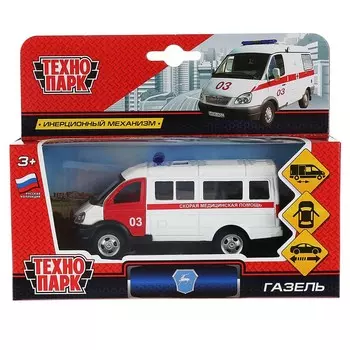 Машина металлическая ГАЗ, Технопарк X600-H09032-R