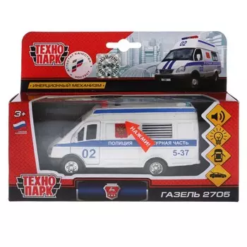 Машина металлическая ГАЗЕЛЬ, Технопарк CT-1276-16