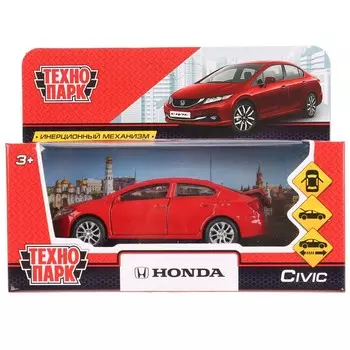 Машина металлическая HONDA, Технопарк CIVIC-RD