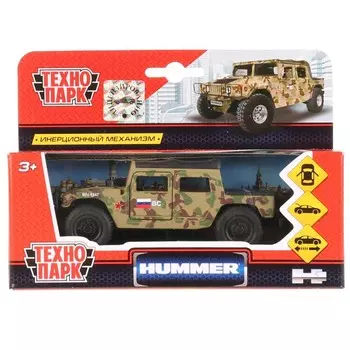 Машина металлическая HUMMER, Технопарк SB-18-09-H1-M(GY)-WB