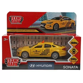 Машина металлическая HYUNDAI, Технопарк SONATA-12TAX-YE