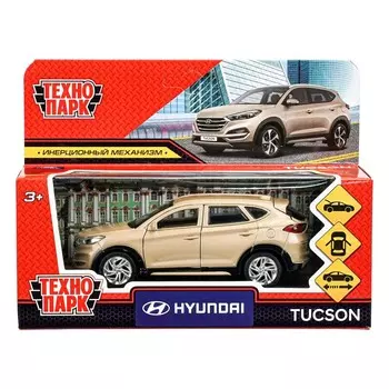 Машина металлическая HYUNDAI, Технопарк TUCSON-12-BG