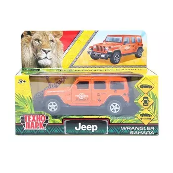Машина металлическая JEEP, Технопарк SAHARA5D-12EXP-OG