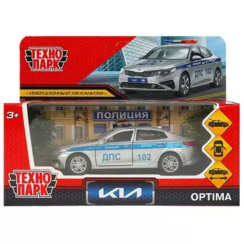 Машина металлическая KIA, Технопарк OPTIMA-12POL-SR