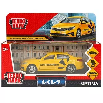 Машина металлическая KIA, Технопарк OPTIMA-12TAX-CITI