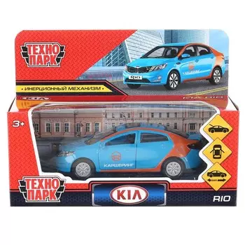 Машина металлическая KIA, Технопарк RIO-12DEL-BU