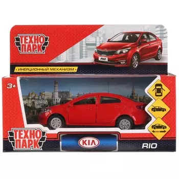 Машина металлическая KIA, Технопарк RIO-RD