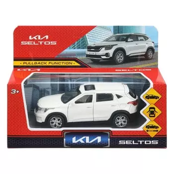Машина металлическая KIA, Технопарк SELTOS-12-WH