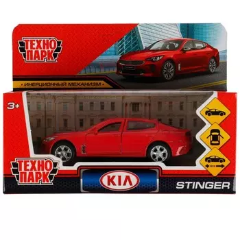 Машина металлическая KIA, Технопарк STINGER-12-RD