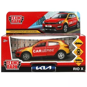 Машина металлическая KIA, Технопарк XLINE-12DEL-RD