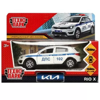 Машина металлическая KIA, Технопарк XLINE-12POL-WH