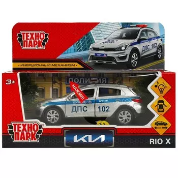 Машина металлическая KIA, Технопарк XLINE-12SLPOL-SR