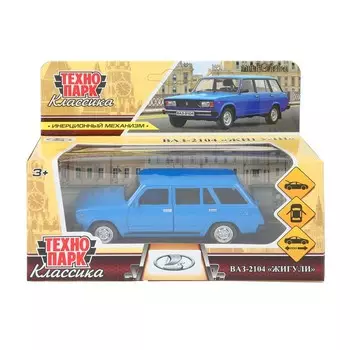 Машина металлическая LADA, Технопарк 2104-12-BU