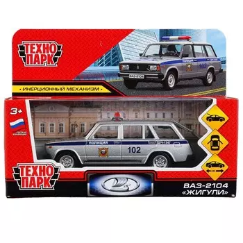 Машина металлическая LADA, Технопарк 2104-12POL-SR