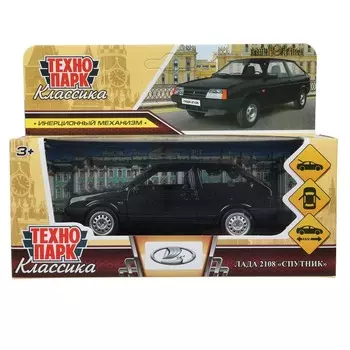 Машина металлическая LADA, Технопарк 2108-12-BK