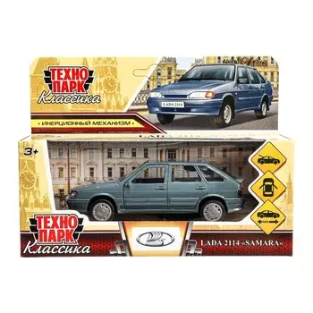 Машина металлическая LADA, Технопарк 2114-12-GY