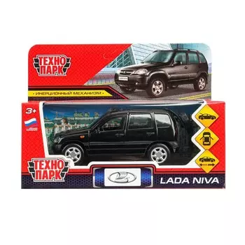 Машина металлическая LADA, Технопарк LADANIVA-12-BK