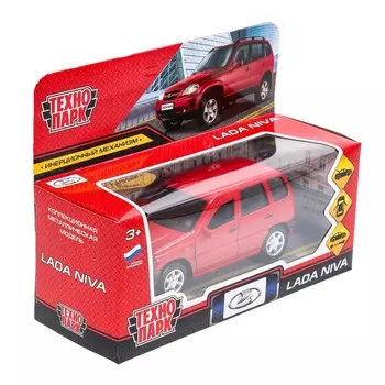 Машина металлическая LADA, Технопарк LADANIVA-12-RD