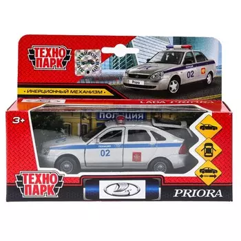 Машина металлическая LADA, Технопарк SB-18-22-LP(P)WB