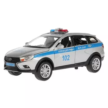 Машина металлическая LADA, Технопарк VESTASWCR-124SLPOL-GY