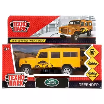 Машина металлическая LAND ROVER, Технопарк DEFENDER-SF