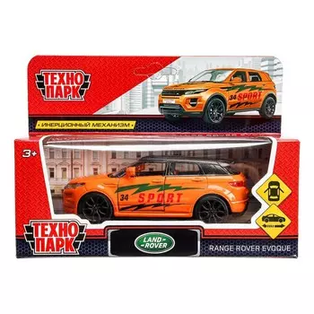 Машина металлическая LAND ROVER, Технопарк EVOQUE-S