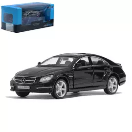 Машина металлическая mercedes-benz cls63 amg, 1:32, открываются двери, инерция, цвет черный