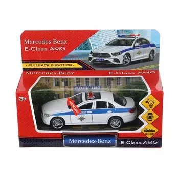 Машина металлическая MERCEDES-BENZ, - ECLASS-12SLPOL-WH