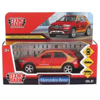 Машина металлическая MERCEDES-BENZ, Технопарк GLE-12DELI-RD