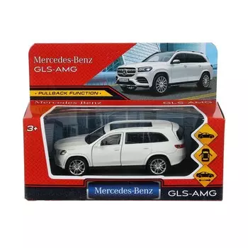 Машина металлическая MERCEDES-BENZ, Технопарк GLS-12-WH