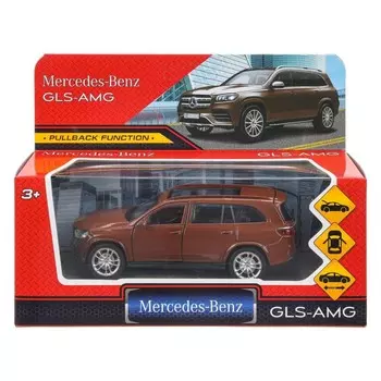 Машина металлическая MERCEDES-BENZ, Технопарк GLS-12-BZ