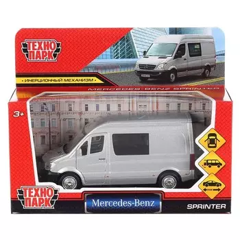 Машина металлическая MERCEDES-BENZ, Технопарк SPRINTERVAN-14-SR